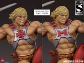 Masters of the Universe statuette He-Man and Battle Cat Classic Deluxe 59 cm | Tweeterhead