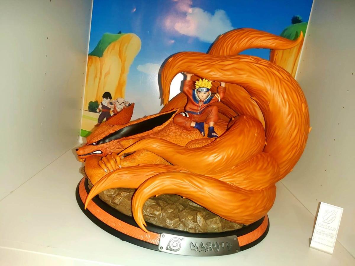 Figurine Naruto & Kyubi Linked By The Seal Hqs | Figurines Tsume »  Mesqueunclick