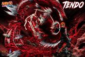 Pain Tendo (Deva Path) vs Naruto Six-Tails Kyubi 1/6 Statue LED Full-Body Naruto Shippuden Pickstar Studio Licence Officielle