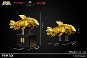 Pisces Cloth Aphrodite Gold Saint Statue Totem Saint Seiya | Zodiakos Studio