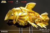 Pisces Cloth Aphrodite Gold Saint Statue Totem Saint Seiya | Zodiakos Studio