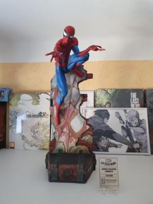 Spider-Man Collect Marvel Comiquette statuette J. Scott Campbell  | Sideshow Collectibles