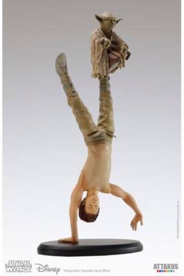 Star Wars Elite Collection statuette Yoda & Luke Skywalker Dagobah Training 26 cm | ATTAKUS