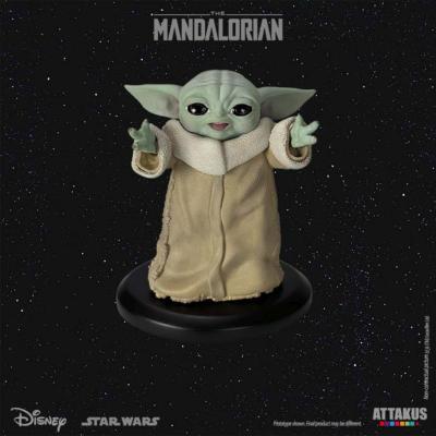 Star Wars : Le Mandalorien Classic Collection statuette 1/5 Grogu Happy 10 cm | ATTAKUS