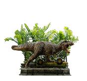 Jurassic Park statuette Icons T-Rex Breakout Set A Iron Studios 17 cm