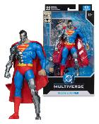 McFarlane DC Multiverse Cyborg Superman Action Figure 18cm Reign of the Supermen