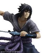 Naruto Shippuden Sasuke Uchiha Great Ninja War 23cm Figurine PVC GEM Series Repeat Megahouse Sharingan Rinnegan Manga Anime