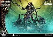 Aliens vs Predator Comic UPM Machiko & Broken Tusk Predator DX Bonus Version Statue 1/4 84cm Prime 1 Studio