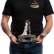 Aragorn & Arwen Statuette Résine 24cm Weta Workshop Le Seigneur des Anneaux - Roi Elessar & Reine des Elfes