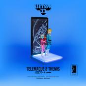 Ulysse 31 figurine Telemaque & Themis NEON 25 cm LED Tsume Art