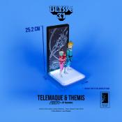 Ulysse 31 figurine Telemaque & Themis NEON 25 cm LED Tsume Art