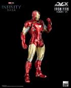 Infinity Saga figurine 1/12 DLX Iron Man Mark 6 17 cm - THREEZERO