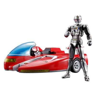 Space Sheriff Gavan figurine Diecast DX Chogokin Space Sheriff Gavan & Sybarian 10 cm | TAMASHI NATIONS