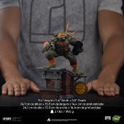 Tortues Ninja statuette Michelangelo Unleashed Art Scale 1/10 24 cm | Iron Studios