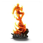 Fantastic Four statuette 1/10 Art Scale Human Torch 30 cm | MEGAHOUSE