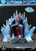 DC Comics statuette 1/4 Throne Legacy Collection Superman Fortress of Solitude on Throne (Design by Gabriele Dell'Otto) 52 cm BONUS ULTIMATE VERSION | Prime 1 Studio