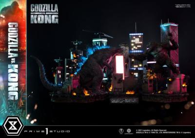 Godzilla vs. Kong Diorama Godzilla vs. Kong Final Battle 80 cm | Prime 1 Studio