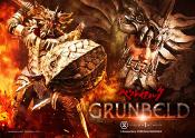 Berserk statuette Ultimate Premium Masterline Series 1/4 Grunbeld Grunbeld vs. Guts 107 cm | PRIME 1 STUDIO