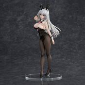 Haori Io Illustration statuette PVC White-haired Bunny 29 cm | SENTINEL