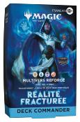 Magic: The Gathering - RÃ©alitÃ© fracturÃ©e Deck Commander Multiverse Reforged Assortment (4) *FRANCAIS* - Wizards of the Coast