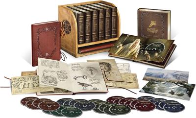 Coffret DVD BLU-RAY MIDDLE EARTH LOTR Edition collector intégrale HOBBIT + Le Seigneur des Anneaux