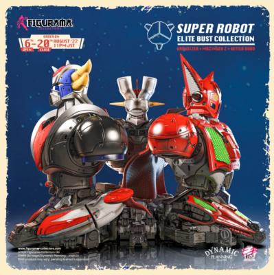 Grendizer / Mazinger Z / Getter Robo Bundle buste x3 Elite Bust Collection | Figurama