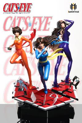 The three Kisugi Sisters set 1/6 Cat's Eyes statue | Immortals Collectibles