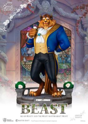 Disney statuette Master Craft La Belle et la BÃªte Beast 39 cm | BEAST KINGDOM