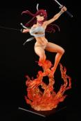 Fairy Tail statuette 1/6 Erza Scarlet Samurai Ver. Kurenai 43 cm | ORCATOYS