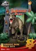 Jurassic Park diorama PVC D-Stage Park Gate 15 cm |Beast Kingdom