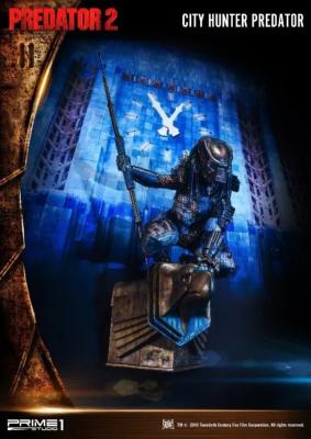  Predator 79 cm Predator 2 plaque murale 3D City Hunter | Prime 1 Studio