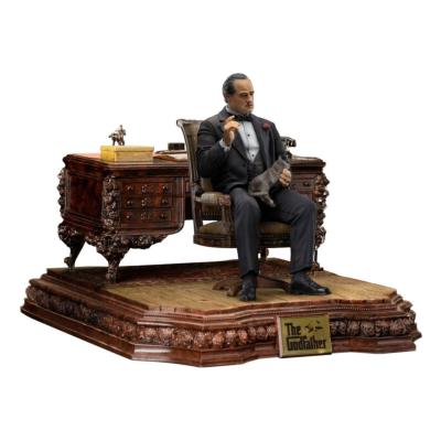 Statuette Le Parrain 1/10 Deluxe Art Scale Don Vito Corleone 19 cm | IRON STUDIOS