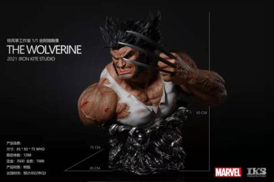 Wolverine 1/1 Bust Life-Size Marvel | Iron Kite Studio