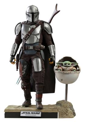 Star Wars The Mandalorian Pack 2 Figurines 1/6 The Mandalorian et The Child Deluxe 30cm Hot Toys