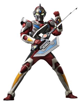 Gridman the Hyper Agent - Figurine FigZero Gridman (Tokusatsu Color Version) 30 cm | Threezero