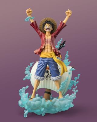 Bandai Tamashii Figuarts Zero STARTUNE Monkey D. Luffy Setting Out for the New World One Piece - 25 cm