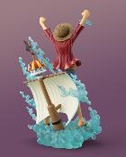 Bandai Tamashii Figuarts Zero STARTUNE Monkey D. Luffy Setting Out for the New World One Piece - 25 cm