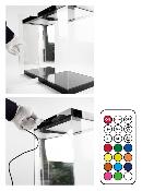 Hero Stage Vitrine Shine and Slide Acrylique 27,6 x 27,6 x 45 cm Heo