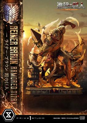 L'Attaque des Titans Ultimate Diorama Masterline statue Reiner Braun Armored Titan 75 cm - Prime 1 Studio