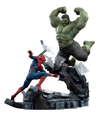 Iron Studios Marvel Spider-Man vs Hulk BDS Art Scale 1/10 38cm