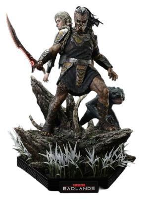 PREDATOR BADLANDS Statue Real Elite Masterline 1/3 Dek & Thia 87cm Prime 1 Studio