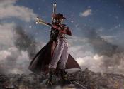 One Piece figurine S.H.Figuarts Dracule Mihawk Hawkeye 17 cm | BANDAI