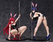 High School DxD Rias Gremory Bare Leg Bunny Ver. 2nd Figurine PVC B-Style | 41 cm | Freeing