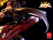 Guilty Gear Xrd Revelator diorama Sol Badguy - The Bounty | KINETIQUETTES Hunter 26 cm