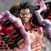 One Piece figurine P.O.P. SA-Maximum Monkey D. Luffy Gear 4 Bounce-Man 10th Limited Ver. 30 cm | MEGAHOUSE
