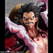 One Piece figurine P.O.P. SA-Maximum Monkey D. Luffy Gear 4 Bounce-Man 10th Limited Ver. 30 cm | MEGAHOUSE