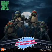 Tortues Ninja box set figurines 1/12 Teenage Mutant Ninja Turtles (1990 Movie) 15 cm | MEZCO
