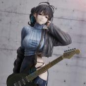 Juroku Illustration statuette PVC Guitar Meimei Backless Dress 26 cm | SENTINEL