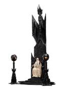 Le Seigneur des Anneaux statuette 1/6 Saruman the White on Throne 110 cm | WETA