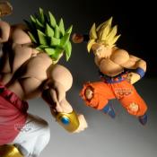 DRAGON BALL Z Son Goku SSJ vs Broly Match Makers 1/2 Banpresto 13cm